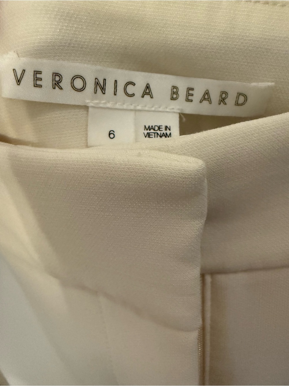 Veronica Beard Cream pants